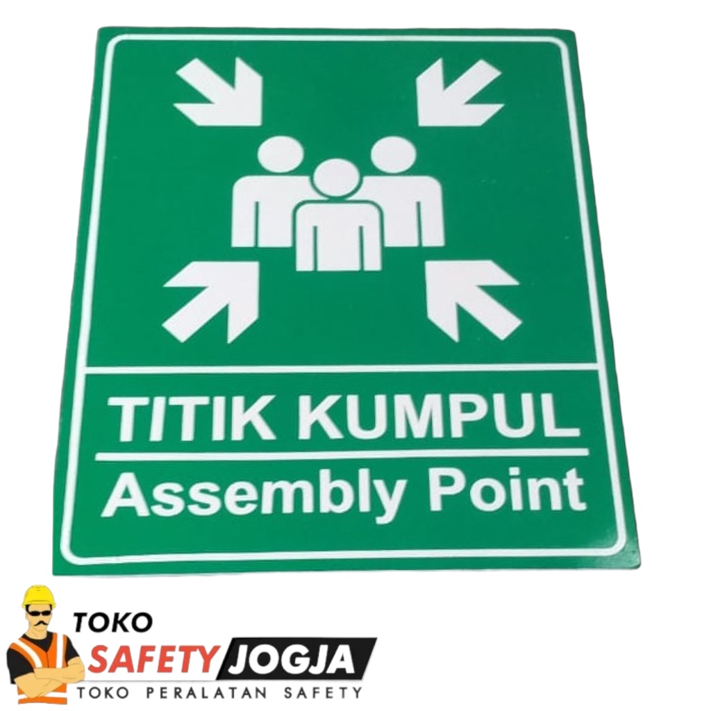 

Rambu Sign Tiktik Kumpul 30x25