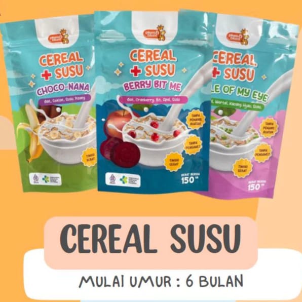 

Plum & Blum Cereal Susu Untuk 6bulan Keatas