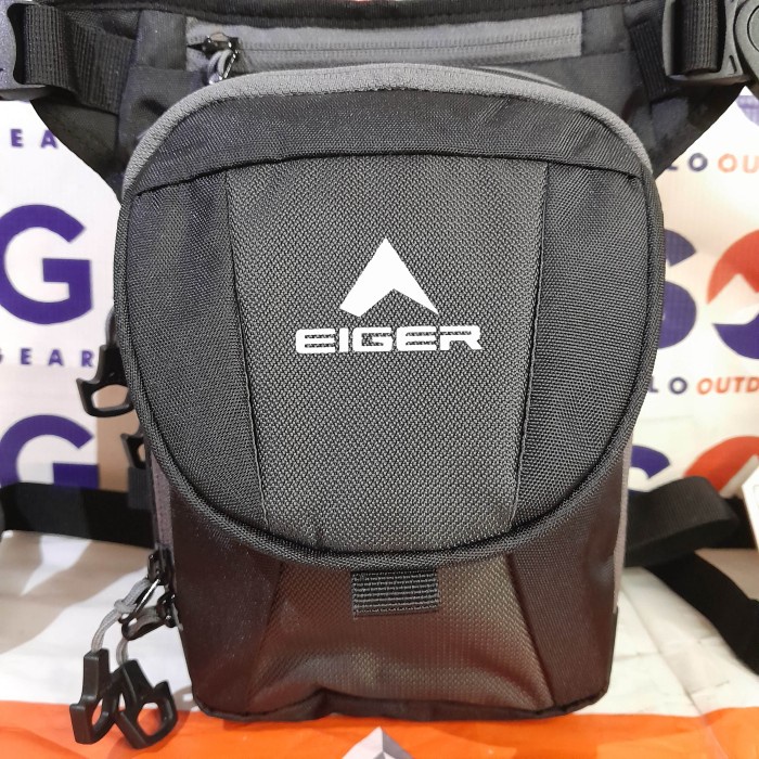 Tas Selempang Paha Eiger Travel Pouch Legpack Scoria 7.1 Original