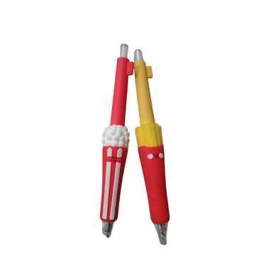 

ATK BOLPOINT /PULPEN KARAKTER POP CORN FRIED FRIESS PEN 018