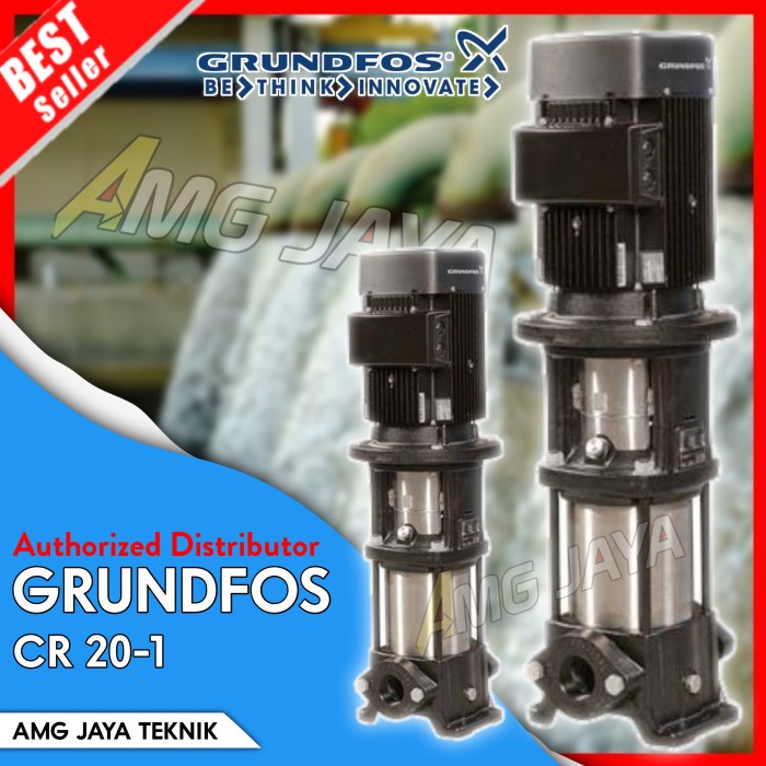 GRUNDFOS CR 20-1 Pompa Boster Jockey Vertikal Multistage Transfer Pump
