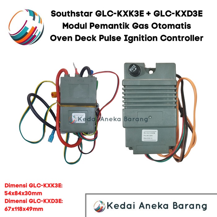 Paket Pemantik Gas Oven Deck Igniter IC Board Southstar Luxury It Yes GT27