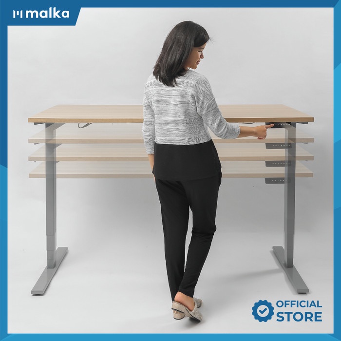 Meja Adjustable Height FIRM SNO Adjustable Desk kaki elektrik