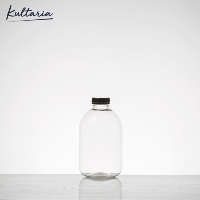 BOTOL PLASTIK KALE SKLB 1000 ML / BOTOL GENDUT UNIK 1 LITER PET TEBAL - Putih