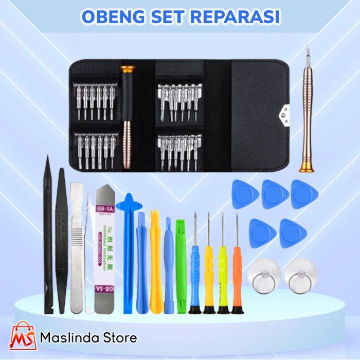 Obeng Set Hp T6 T5 T2 Pentalobe P2 P5 Bintang 5 Iphone Macbook Pro Air
