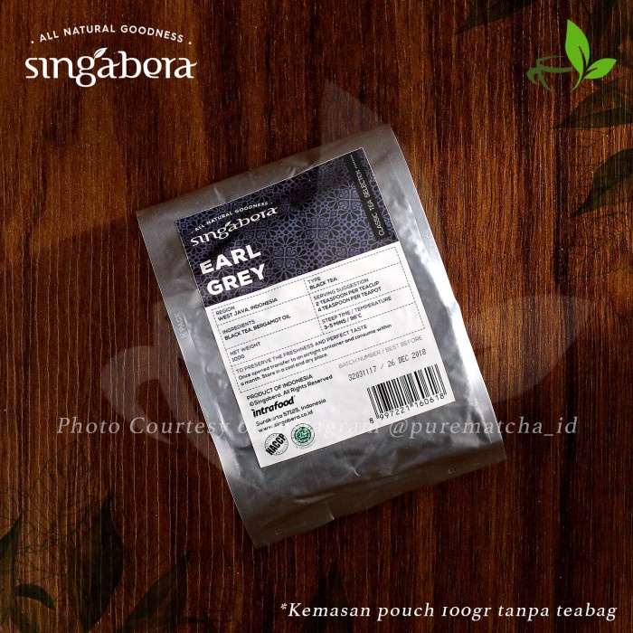 

✨PROMO✨ -Singabera Teh Premium Indonesia - Singabera Earl Grey Tea 100 gr