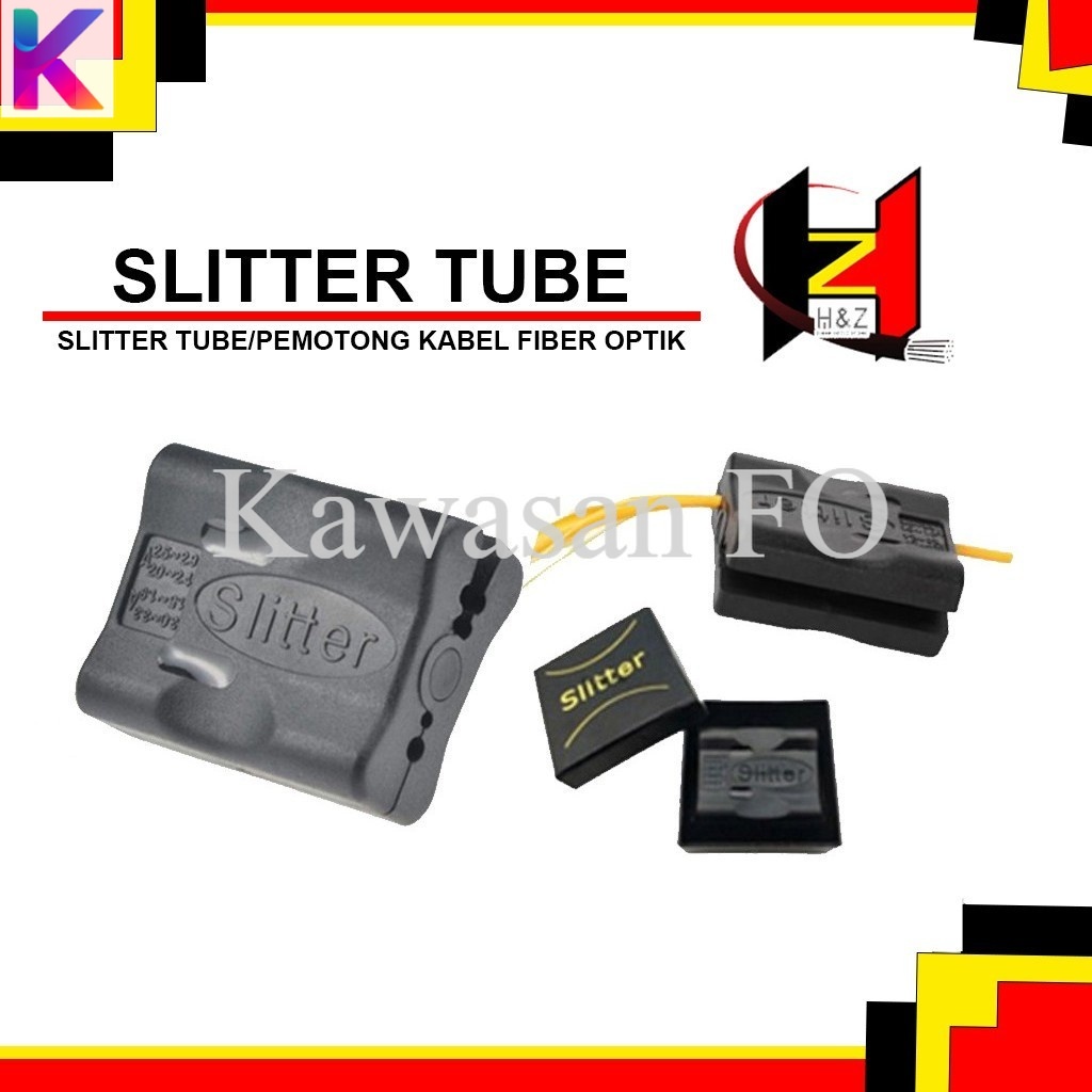 Slitter Tube Pengupas Kabel Fiber Optik / Sliter Tube Fiber Optical Fiber Optik FTTH