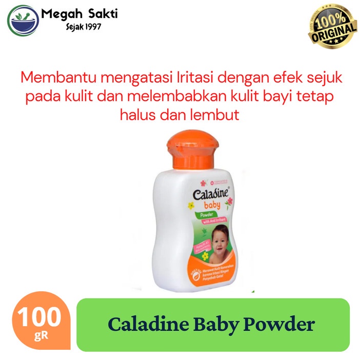 Caladine Baby Powder 100 gR - Bedak Biang keringat anak Bayi