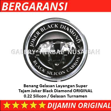 Benang Gelasan Layangan Super Tajam Joker Black Diamond ORIGINAL 0.22 Silicon / Gelasan Turnamen