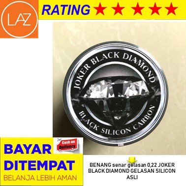 MOMOU BENANG senar gelasan 0,22 JOKER BLACK DIAMOND GELASAN SILICON ASLI - gelasan layangan super ta