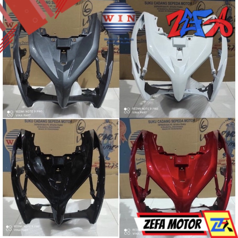 Win - Tameng Vario Techno 125 PGMFI 2011 2012 2013 2014 | Panel Besar WIN | cover motor honda origin