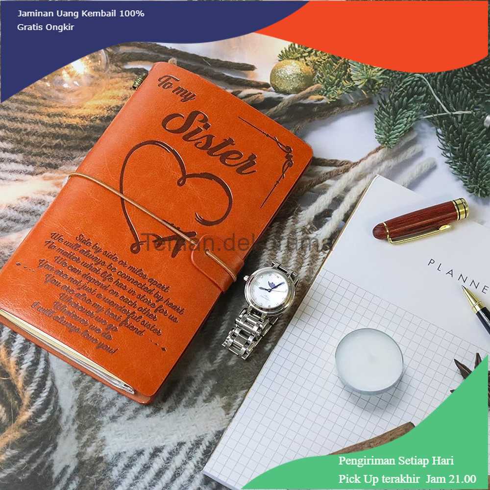 

TD - ATK STENLY Buku Jurnal Harian Leather Personal Diary - S680