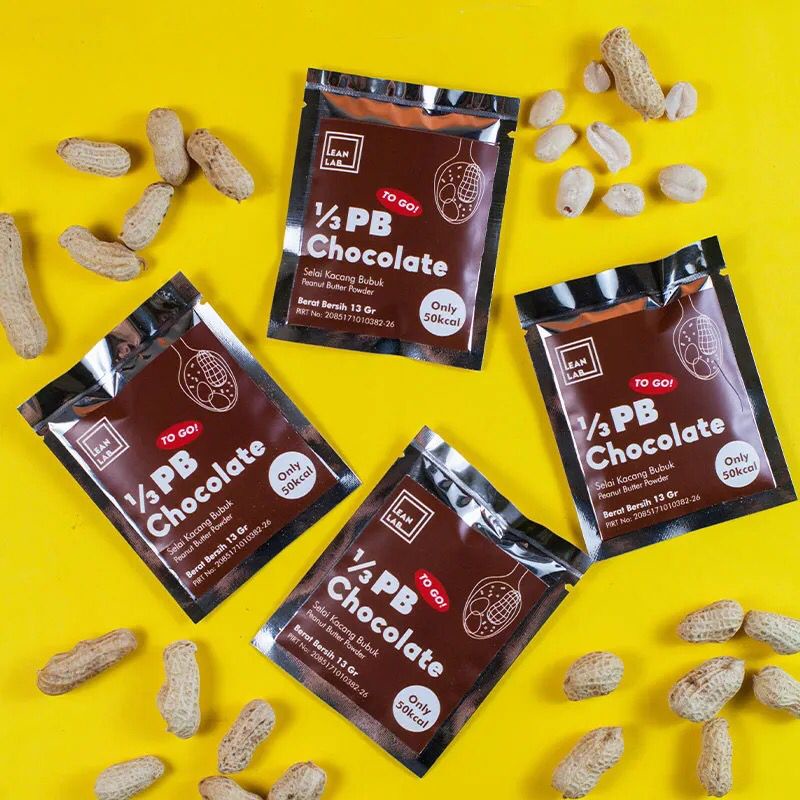 

Hierskin Beauty – LEAN LAB Peanut Butter Chocolate 13gr ( LEA005 ) - Selai Kacang Bubuk Mini