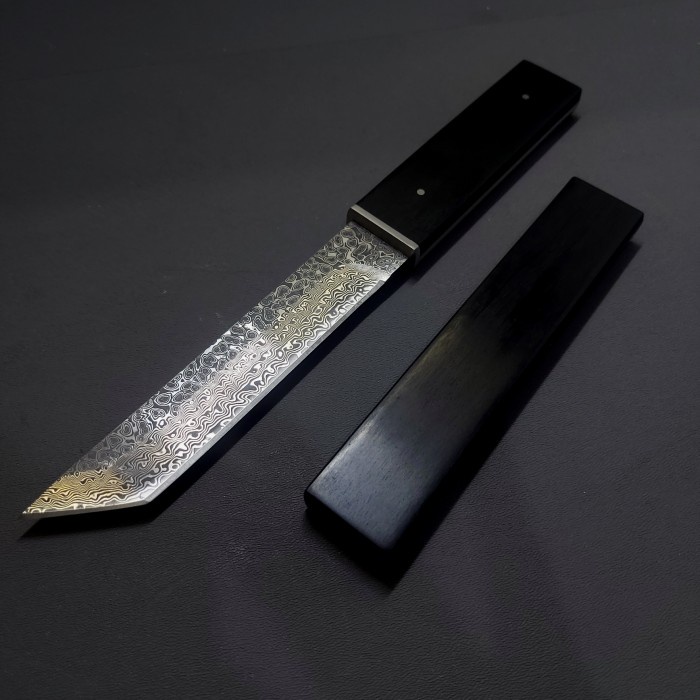 Japanese style Tanto VG10 Damascus Blade
