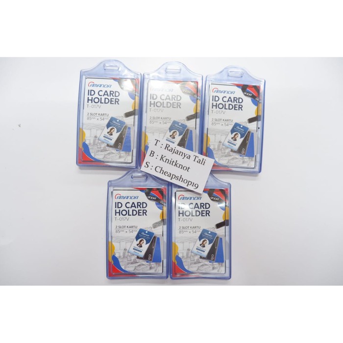 

Tempat ID Card 2 Kartu / Card Holder T017 Amanda