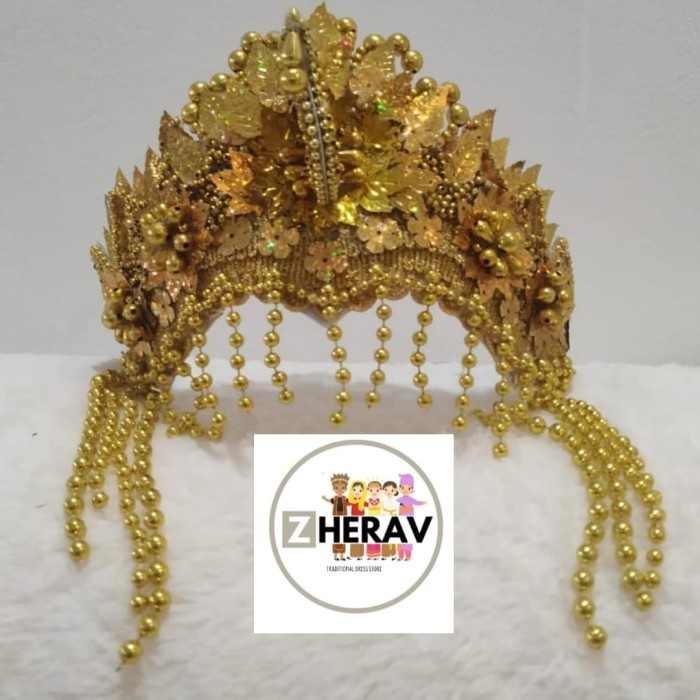 

Mahkota kreasi burung mute / Siger kreasi burung mute