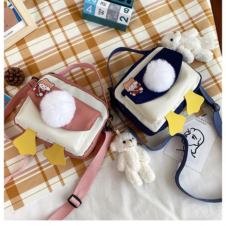 [Gongjin] Duckies Bag Tas Selempang Bahu Bebek Wanita Sling Bag Perempuan Import Korea Kualitas Premium Anak Sekolah Lucu Imut