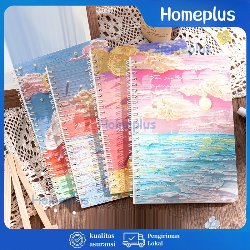 

HomePlus Buku Tulis Catatan A5 Buku Tulis Catatan Notebook Ring A5 Buku Tulis A5 Notebook A5 Buku Tulis A5 Spiral Notebook Aesthetic Buku Tulis Sekolah isi 60 lembar