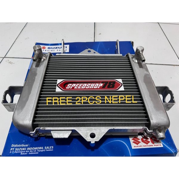 ready radiator modif Oil Cooler Satria Fu Injeksi gsx Matic ORI SGP 17710-23K00-00 original