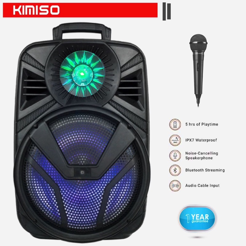 Speaker Bluetooth karaoke Sx-5039 Free mic -Sounday