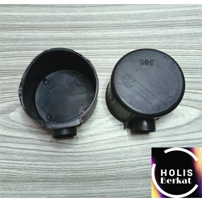 Inbow Dus Bulat Hitam / Inbow Doos Hitam Bulat 1 Lubang