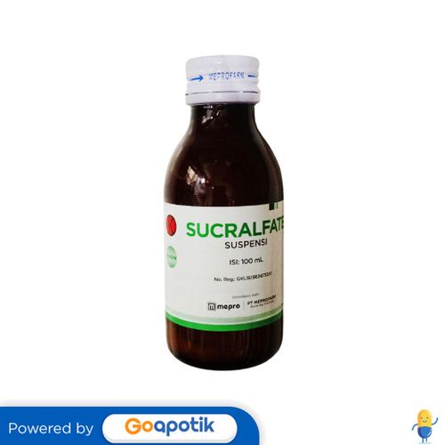 SUCRALFATE MEPROFARM SUSPENSI 100 ML