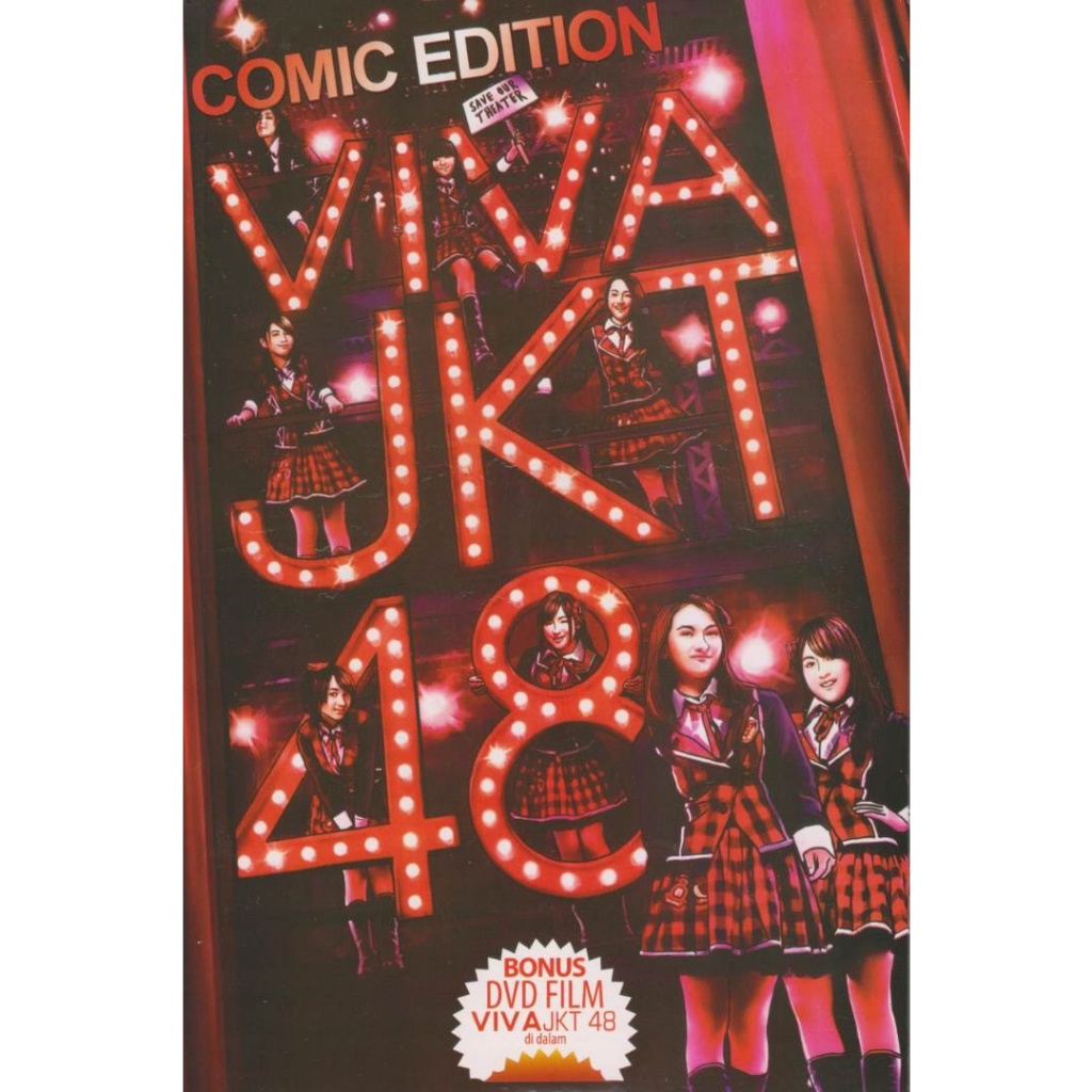 BUKU COMIC EDITION VIVA JKT 48 BONUS DVD - Buku Kita