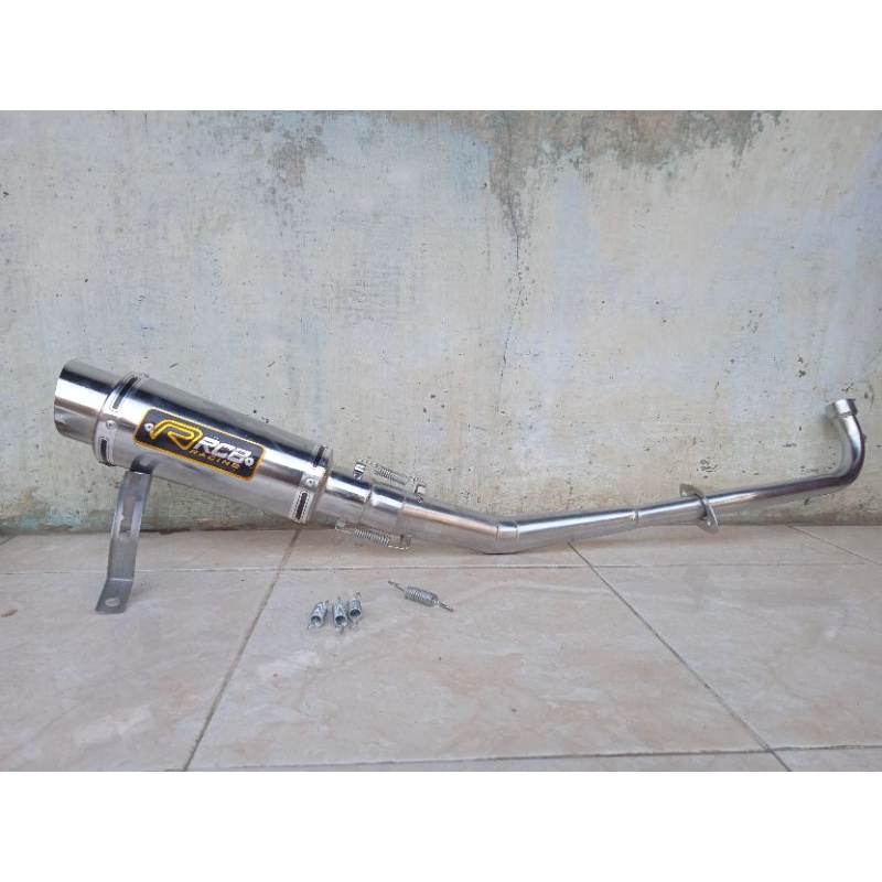 Knalpot Racing RCB SUPRA X 125 SUPRA 110 LAMA FIT REVO ABSOLUTE JUPITER BLADE SMASH KARISMA SHOGUN
