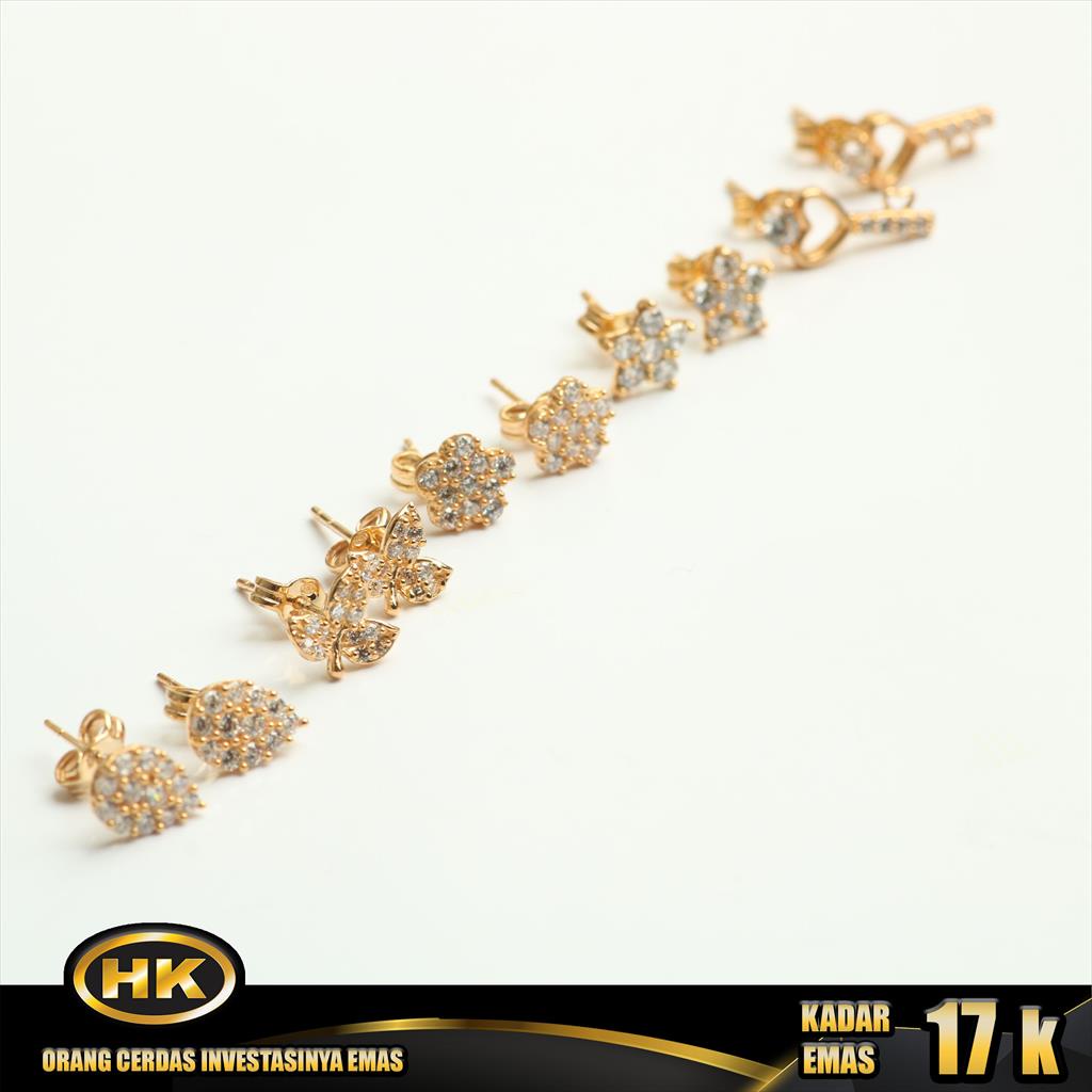 HK Mustika Gold - Giwang Emas 17K - Type 57