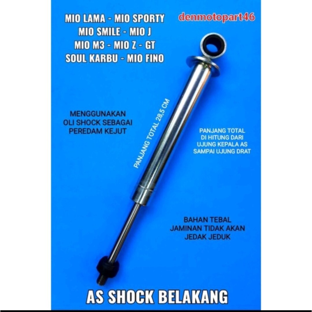 Hidrolis shock belakang Mio Mio M3 Mio j Mio soul Mio fino