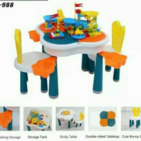 Multifunctional Table Spacebaby 6 in 1 SB 988 Free Lego