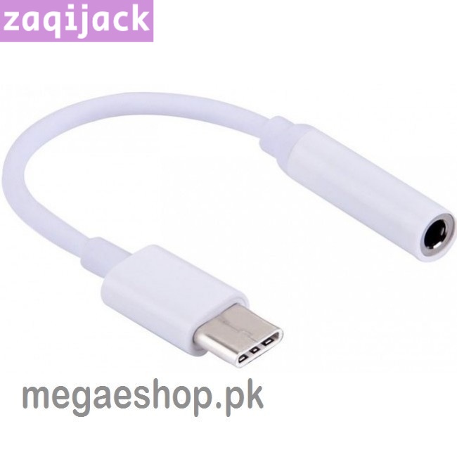 (C-3.5) Audio Converter Type C to Jack Aux 3.5mm Tipe C to Aux