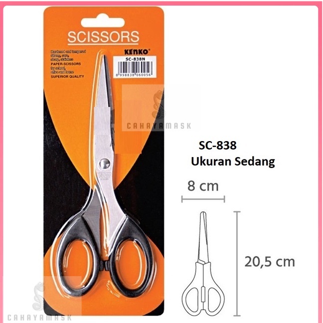 

Gunting Kenko SC-838 Sedang