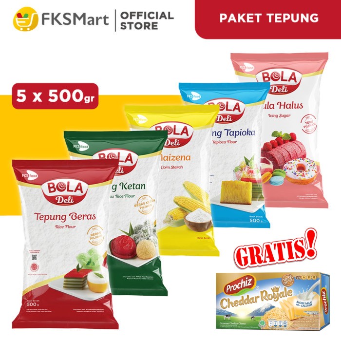 

DS-86 BOLA Deli Mix Variant Paket Isi 5