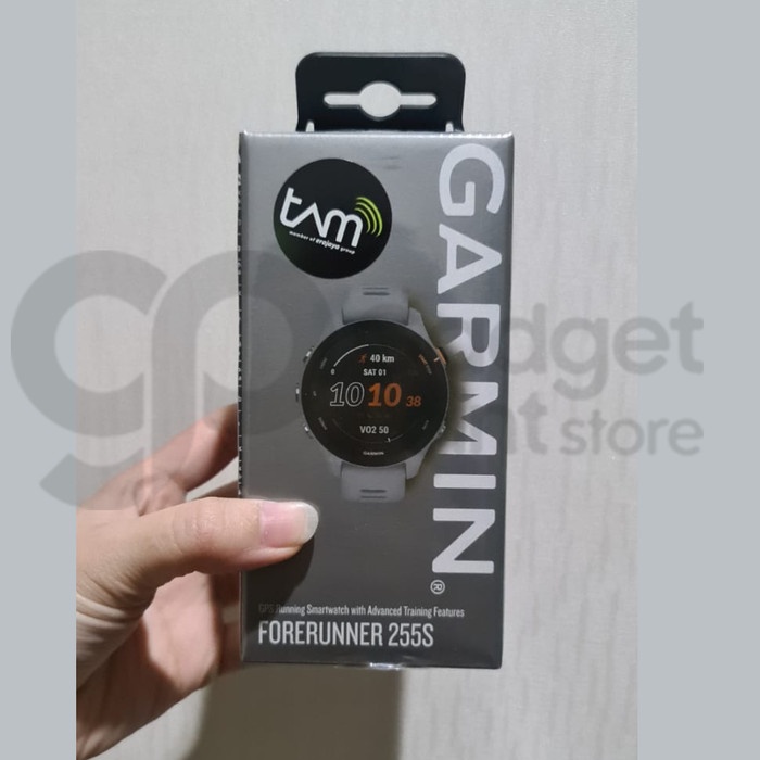 Garmin Forerunner 255S Fr 255S Non Music - Garansi TAM 2 Tahun - Powder Grey