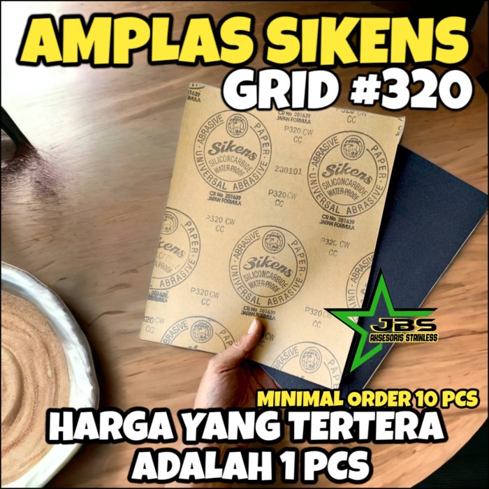 amplas sikens A Grit # 320 GD27