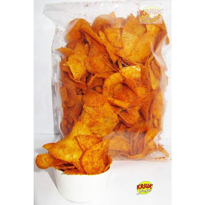 

[KUALITAS TERJAMIN] - KERIPIK SINGKONG SETAN / SINGSET ... PEDAS Murah