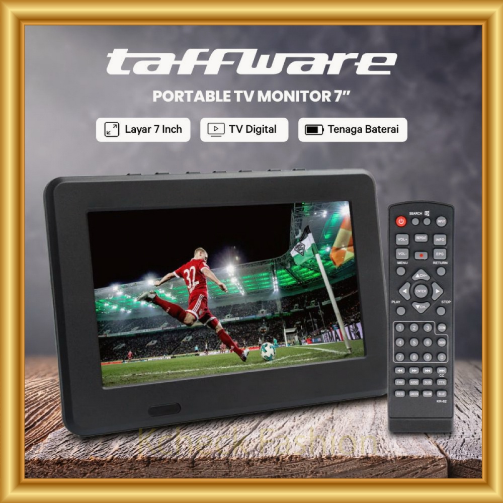 Portable TV Monitor 7 Inch DVB-T2 -VD611
