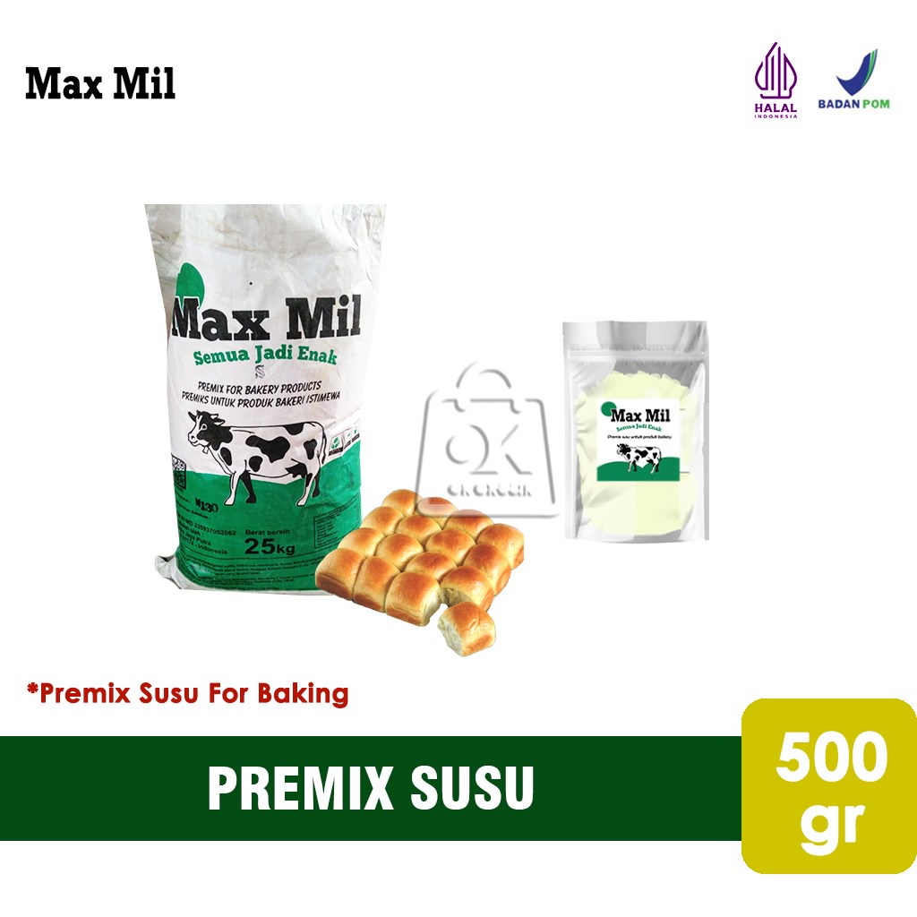 

Premix Susu Full Cream Max Mil / Premix Susu For Baking (500 gr)