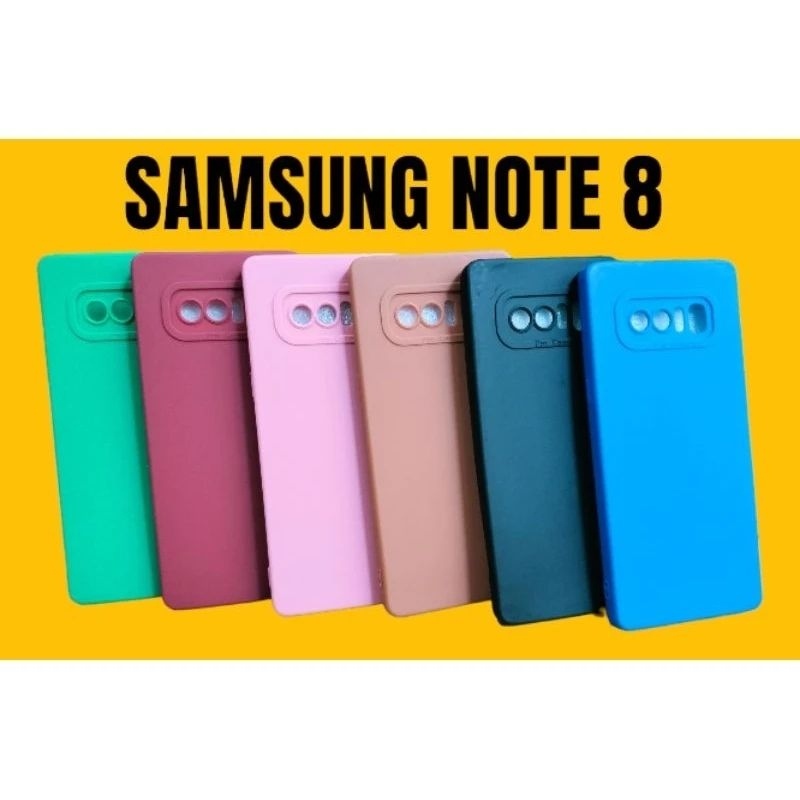 SoftCase Pro Camera Samsung Note 8/Samsung Note 9 Casing Silikon Pelindung belakang HP
