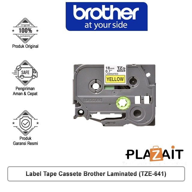 

Label Tape Cassete Brother Laminated (TZE-641)
