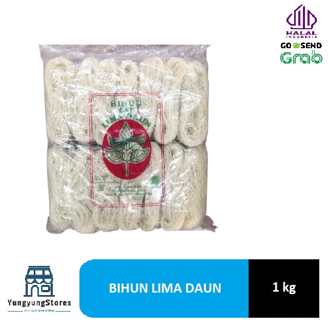 

Bihun Cap Lima 5 Daun Kemasan 1 Kg