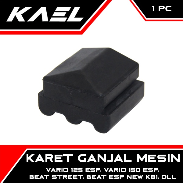 Karet Ganjal Mesin Honda Beat eSP Sporty K81 & Scoopy Esp 2017 K93 & Vario 125 150 LED New eSP 2015-