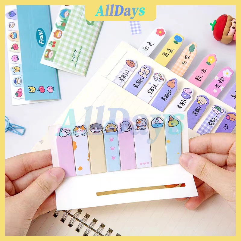 

Sticky Notes 8IN1 120 Lembar Pembatas Buku Karakter Hewan Lucu Stick Marker Pada Indeks Siswa Dengan Petunjuk Untuk Catatan Kreatif