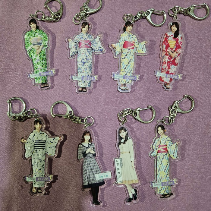 OFFICIAL Gantungan Kunci Issho Kimono Nogizaka46