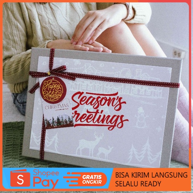 

Diskon Natal (READY SIAP KIRIM) Hampers Natal - Christmas Hampers - GARLAND SLEIGH Promo 12.12
