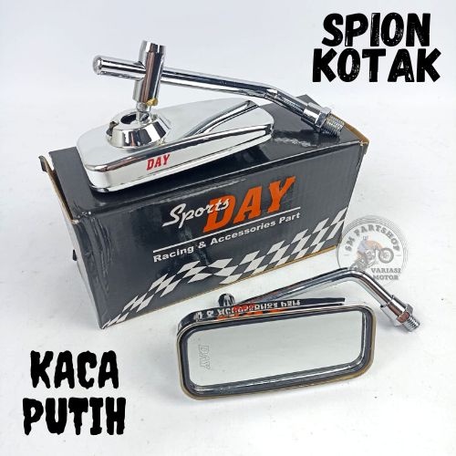 SPION HONDA KOTAK BULAT OVAL DAY SPORTS DAY KACA BIRU SPION DAY KOTAK KACA PUTIH CLASSIC CB TIGER ME
