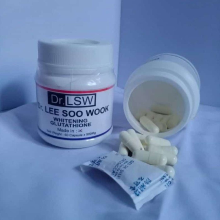 DR LSW Original Obat Pemutih Badan & Kulit Wajah Herbal Asli Ampuh