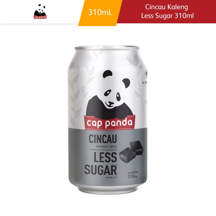 

Cap Panda Minuman Less Sugar 310 Ml