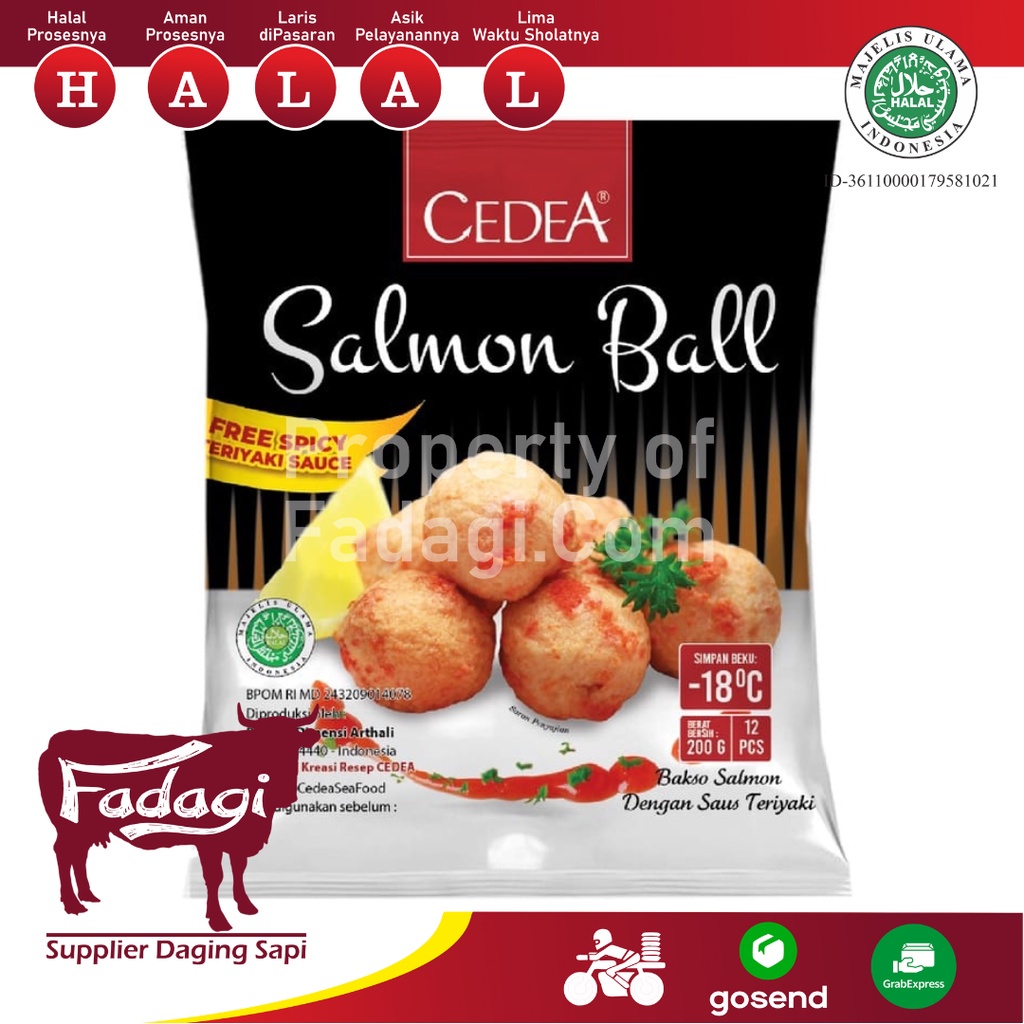 

CEDEA Salmon Ball (200 gr)